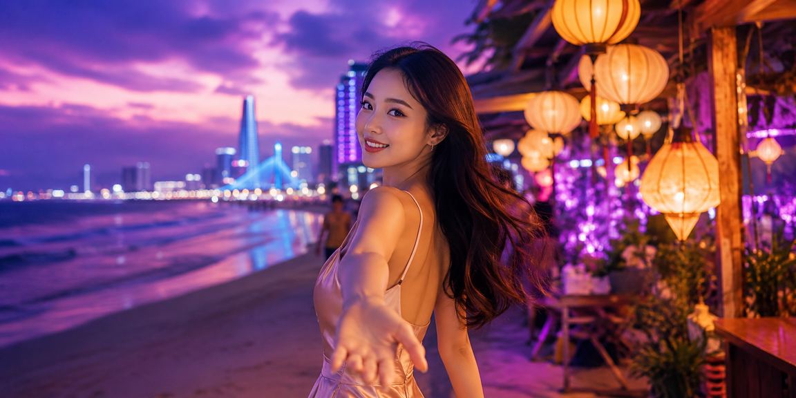 Không khí cá cược và casino sôi động tại chợ đêm Đà Nẵng